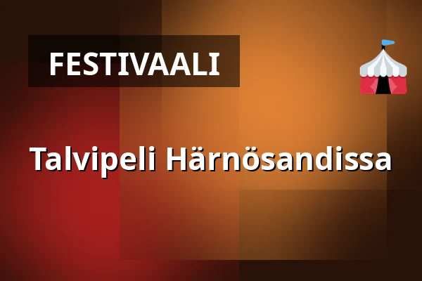 Talvipeli Härnösandissa — Härnösands Arena, Härnösand