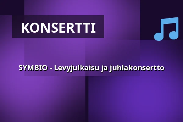 SYMBIO - Levyjulkaisu ja juhlakonsertto — Reimersholme Hotel, Tukholma