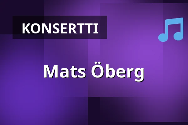 Mats Öberg — Oktoberteatern (Onumrerat), Västerås