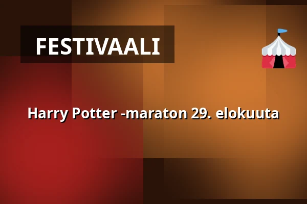 Harry Potter -maraton 29. elokuuta — Filmstaden, Norrköping