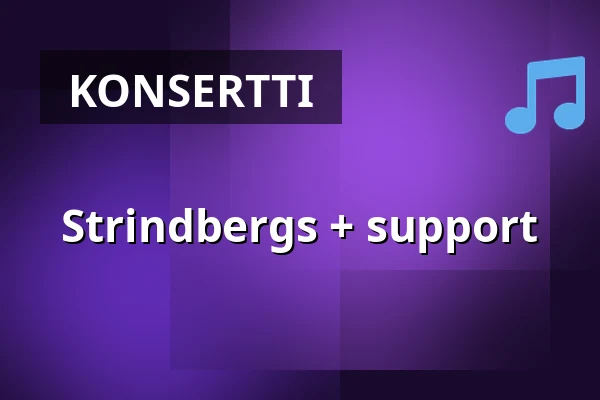 Strindbergs + support — medley – musik, mat & mer, Malmö