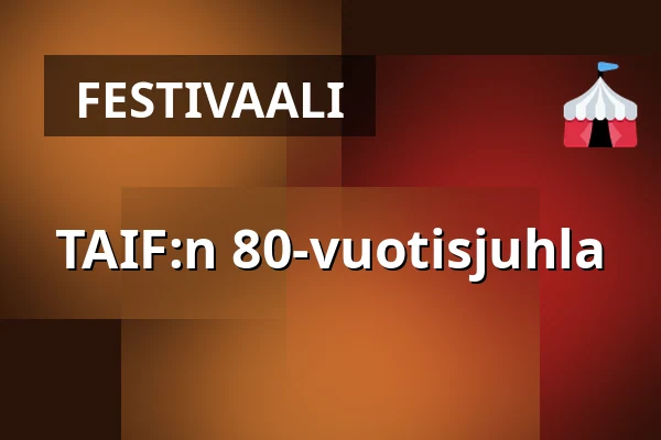 TAIF:n 80-vuotisjuhla — Folkets Park Tranås, Tranås