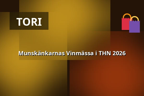 Munskänkarnas Vinmässa i THN 2026 — NOVA Arena, Trollhättan
