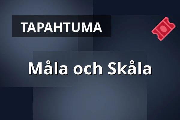 Måla och Skåla — Östgötagatan 16 eller Rådmansgatan 49, Tukholma