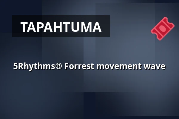 5Rhythms® Forrest movement wave — SkogsRaw, Trosa