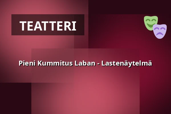 Pieni Kummitus Laban - Lastenäytelmä — Sagateatern, Linköping
