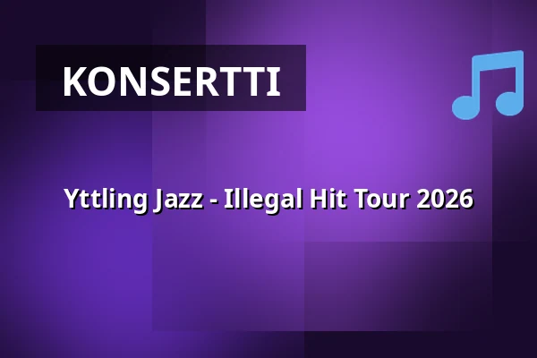 Yttling Jazz - Illegal Hit Tour 2026 — Wallenbergssalen, Linköping