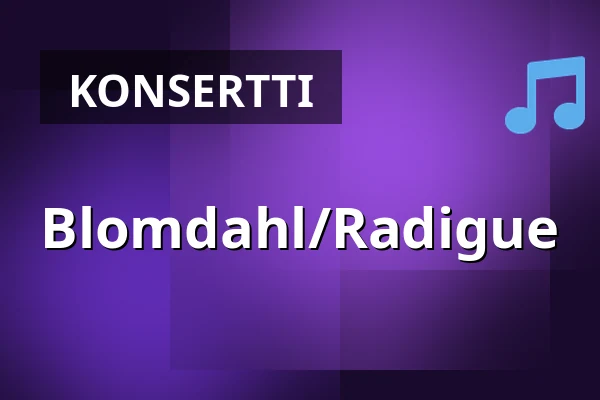 Blomdahl/Radigue — Skeppet GBG, Göteborg