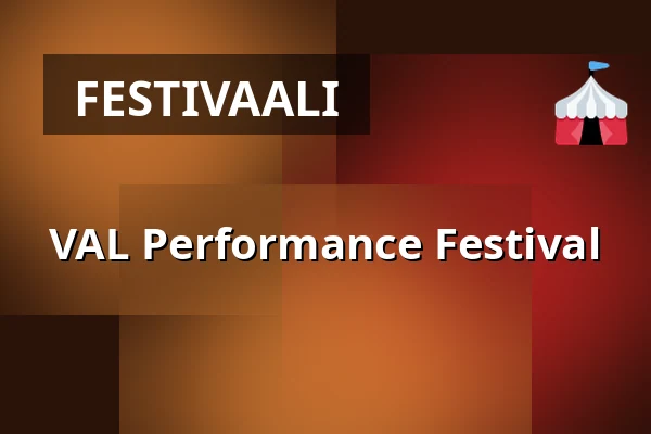 VAL Performance Festival — Kulturpontonen i Liljeholmshamnen, Tukholma