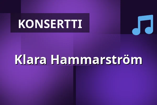 Klara Hammarström — DEBASER NOVA, Tukholma