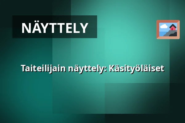 Taiteilijain näyttely: Käsityöläiset — Hallwylska museet, Tukholma
