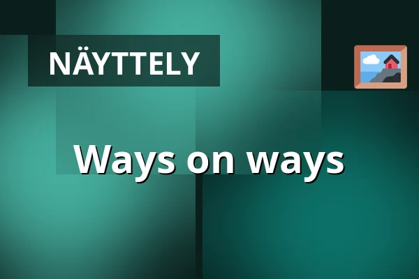 Ways on ways — Mötesplats Mariatorget, Tukholma