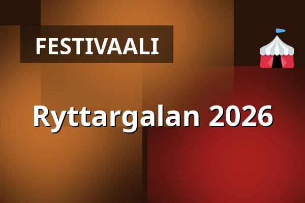 Ryttargalan 2026 — Vasateatern, Tukholma