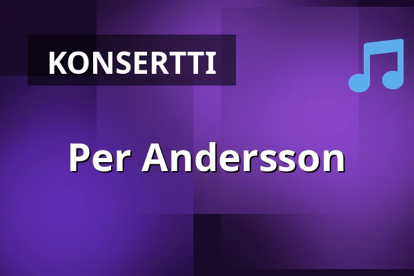 Per Andersson — Åhaga - Plats för upplevelser, Borås