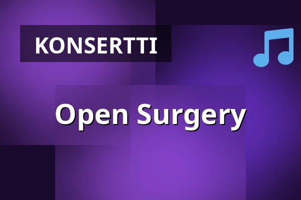 Open Surgery — Bomber bar, Motala