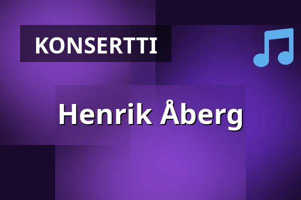 Henrik Åberg — UKK - Stora salen, Uppsala