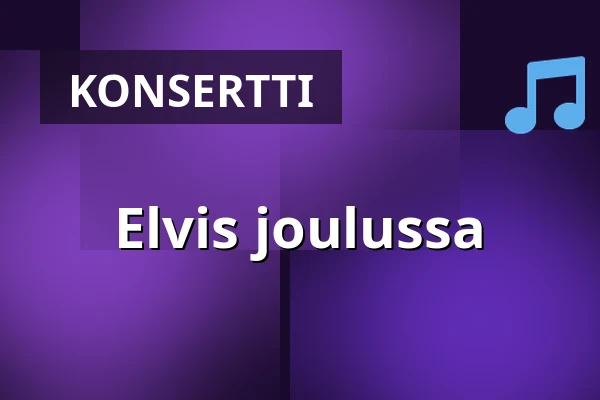 Elvis jouluaikaan — Folkan Teater, Örnsköldsvik