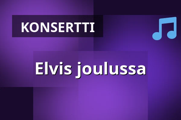 Elvis jouluaikaan — Härnösands teater, Stora scenen, Härnösand