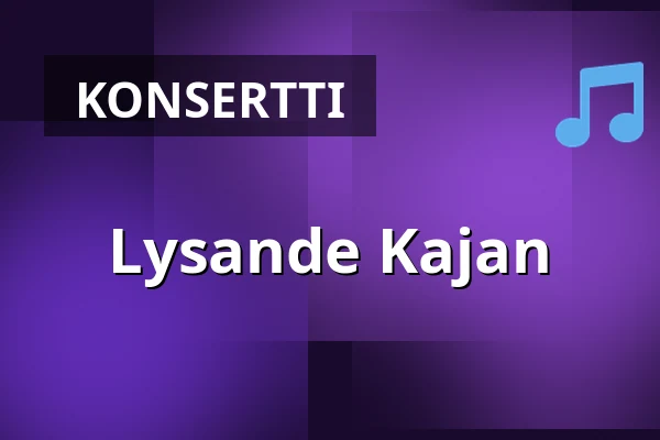Lysande Kajan — Unga Hallarna Norrköpings barn och ungdomsscen, Norrköping