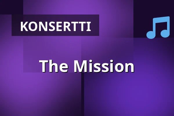 The Mission — Pustervik, Göteborg