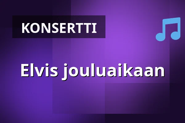 Elvis jouluaikaan — Iggesunds Folkets Hus, Iggesund