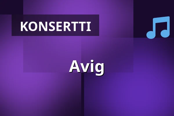 Avig — Uppsala Konsert & Kongress, Restaurangen/Sal D, Uppsala