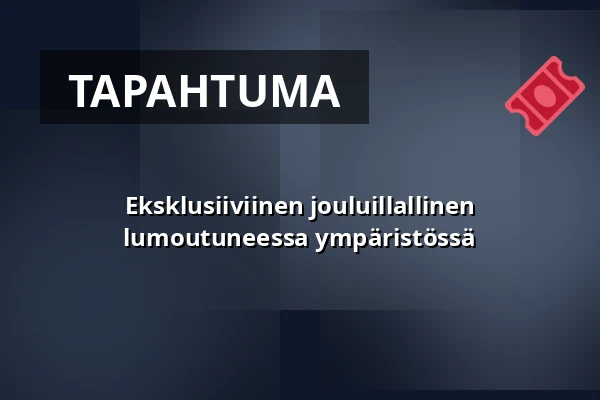 Eksklusiiviinen jouluillallinen lumoutuneessa ympäristössä — KAIJA, Stallet, Uppsala