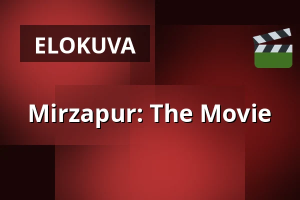 Mirzapur: The Movie — Filmstaden, Tukholma