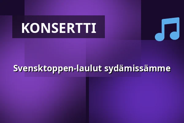 Svensktoppen-laulut sydämissämme — Fritidshuset, Mellansel, Mellansel