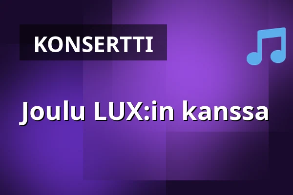 Joulu LUX:in kanssa — Oscarskyrkan, Tukholma