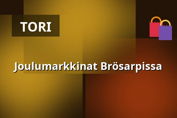 Joulumarkkinat Brösarpissa — Brösarps bygdegård, Brösarp