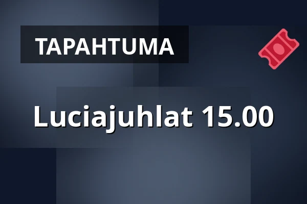 Luciajuhlat 15.00 — Nacka kyrka, Nacka