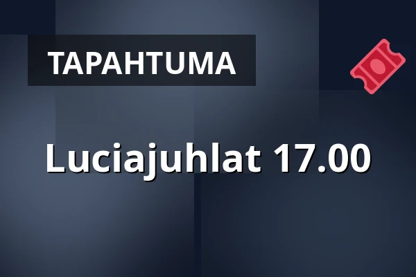 Luciajuhlat 17.00 — Nacka kyrka, Nacka