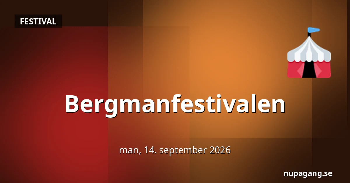 Bergmanfestivalen