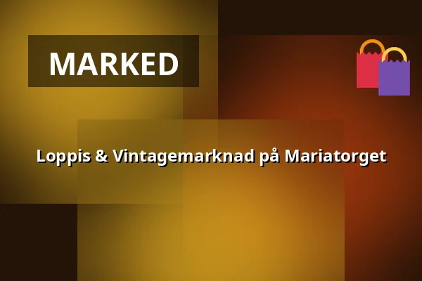Loppis & Vintagemarknad på Mariatorget — Mariatorget, Stockholm