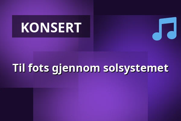 Til fots gjennom solsystemet — Ersta kyrka, Stockholm