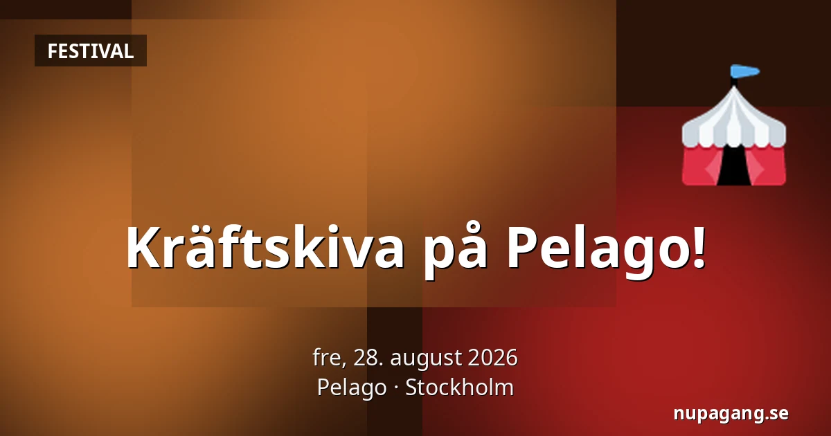 Kräftskiva på Pelago! — Pelago, Stockholm