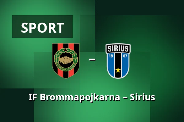 IF Brommapojkarna – Sirius — Grimsta IP, Stockholm