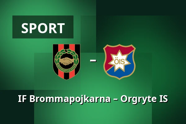 IF Brommapojkarna – Orgryte IS — Grimsta IP, Stockholm