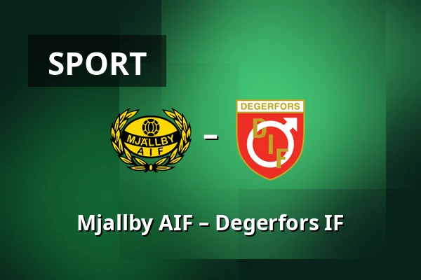 Mjallby AIF – Degerfors IF — Strandvallen, Sölvesborg