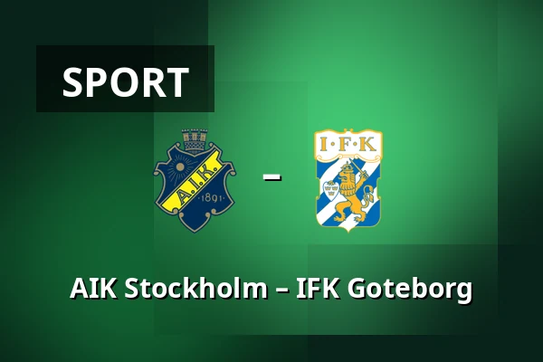 AIK Stockholm – IFK Goteborg — Strawberry Arena, Solna