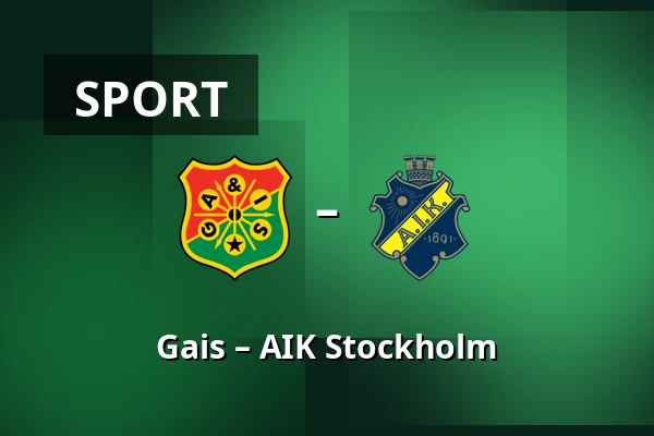Gais – AIK Stockholm — Göteborg