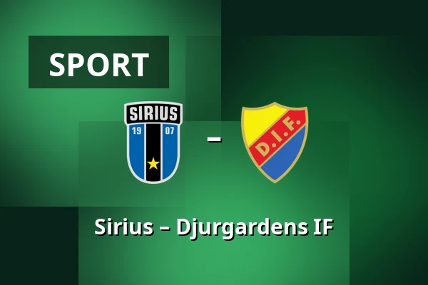 Sirius – Djurgardens IF — Studenternas IP, Uppsala