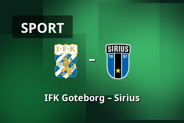 IFK Goteborg – Sirius — Gamla Ullevi, Göteborg