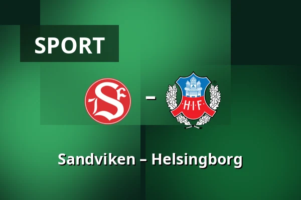 Sandviken – Helsingborg — Jernvallen, Sandviken