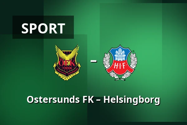 Ostersunds FK – Helsingborg — Jamtkraft Arena, Ostersund