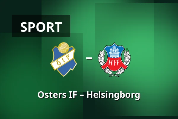 Osters IF – Helsingborg — Visma Arena, Växjö