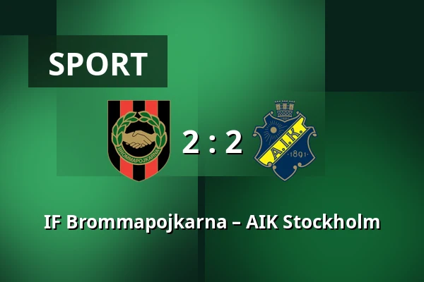 IF Brommapojkarna – AIK Stockholm — Grimsta IP, Stockholm