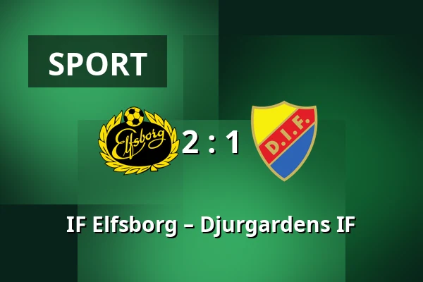 IF Elfsborg – Djurgardens IF — Borås Arena, Boras