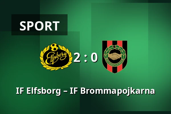 IF Elfsborg – IF Brommapojkarna — Borås Arena, Boras